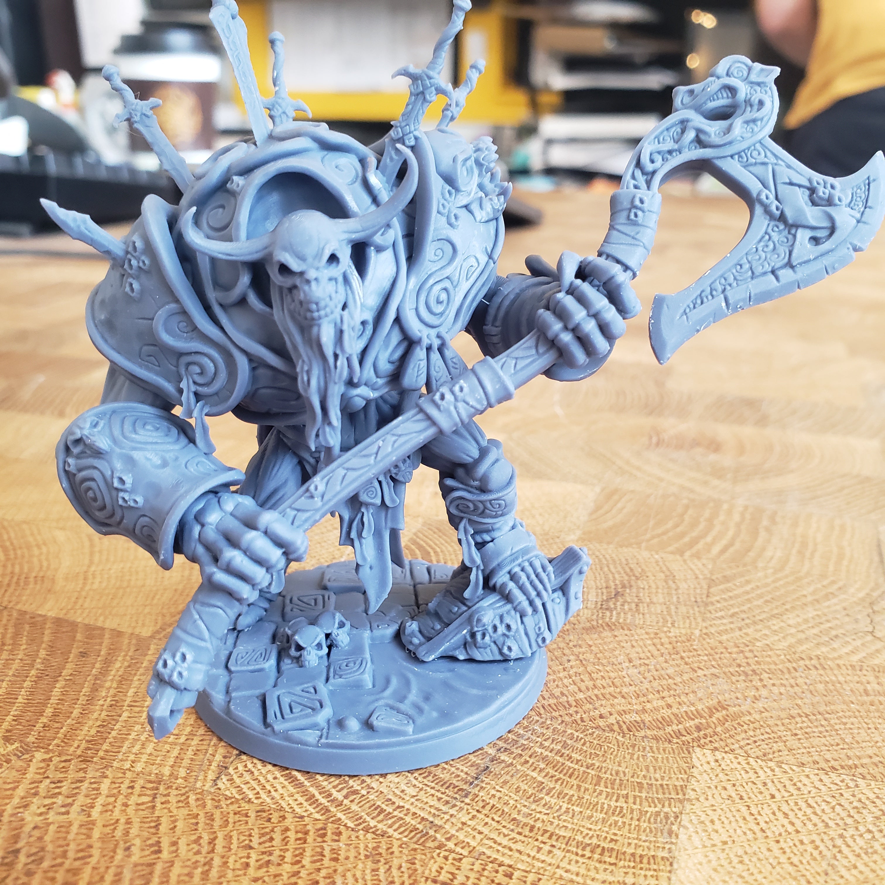 Thane Hulgrof, the Drowned (Draugr Skeleton Behemoth) -