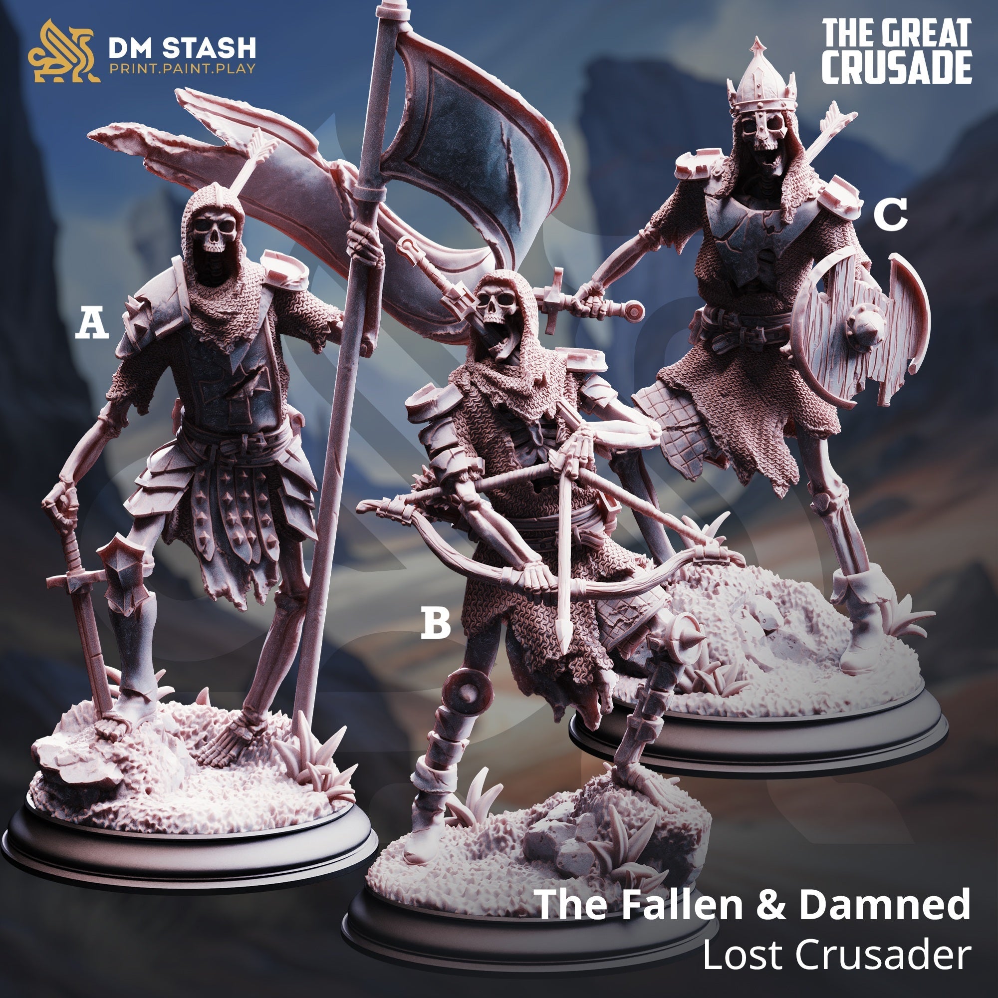 The Fallen & the Damned, Lost Crusaders (Skeleton Warriors) Main image