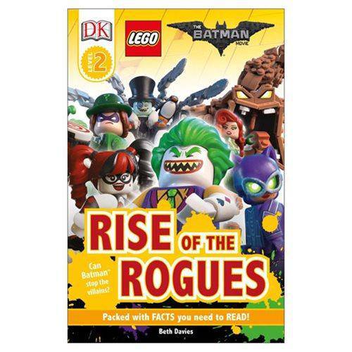 The LEGO Batman Movie: Rise of the Rogues DK Readers 2 Hardcover Book -