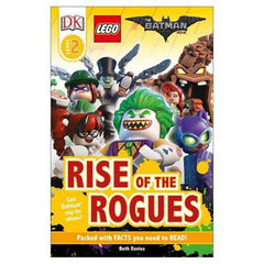 The LEGO Batman Movie: Rise of the Rogues DK Readers 2 Hardcover Book -