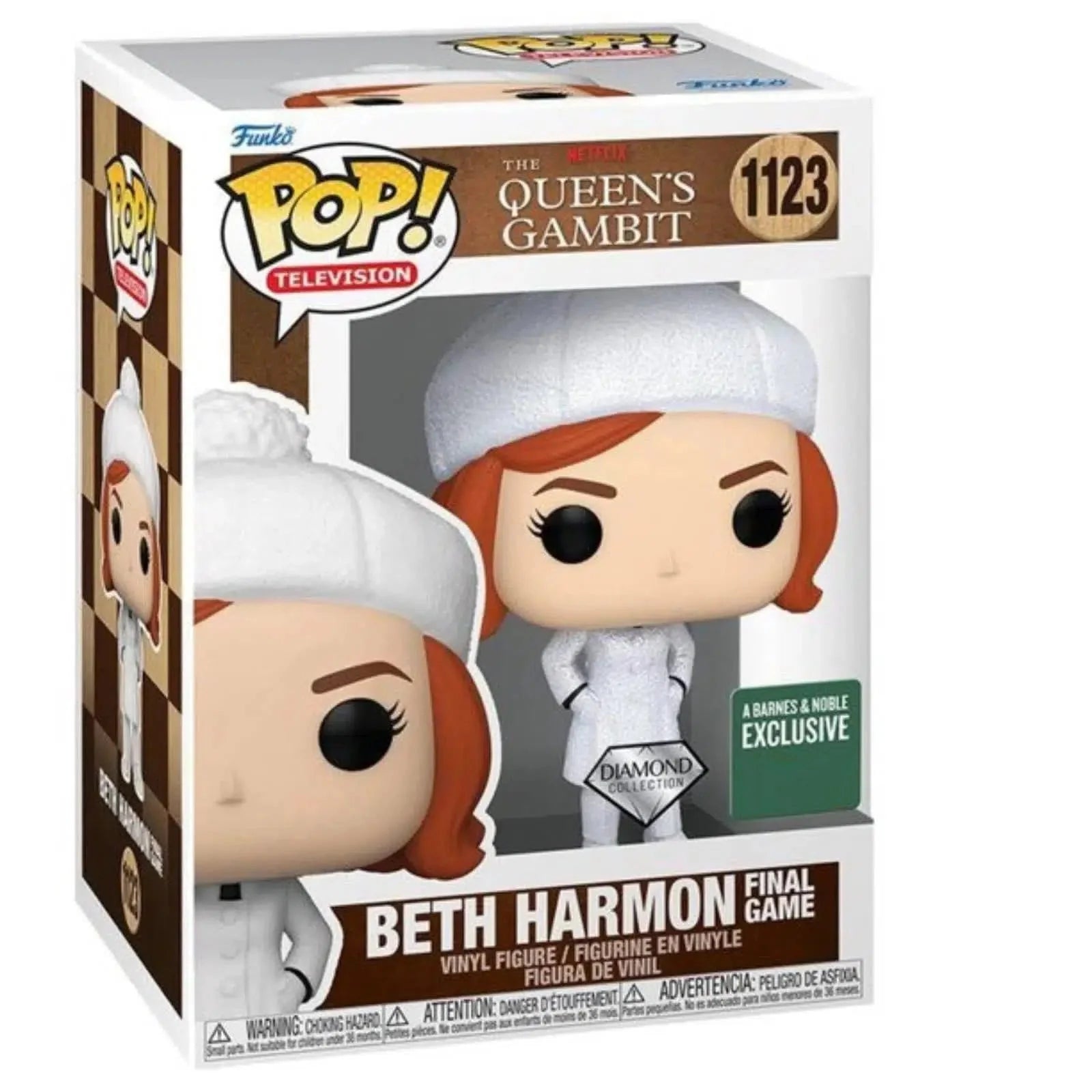 Funko Pop! TV - Queen's Gambit Vinyl Figure - Select Figure(s) #1123 Beth Harmon (Final Game)