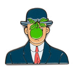 The Son of Man by Magritte Enamel Pin - Today is Art Day