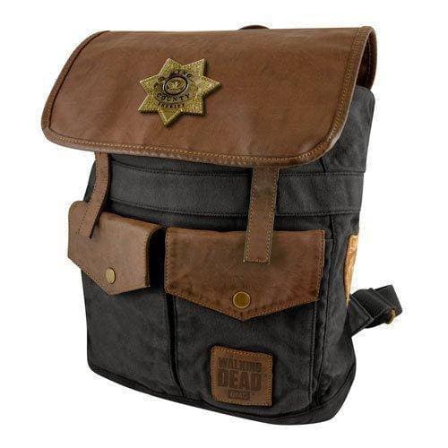 The Walking Dead Sheriff Rick Grimes' Black Backpack Hover Image