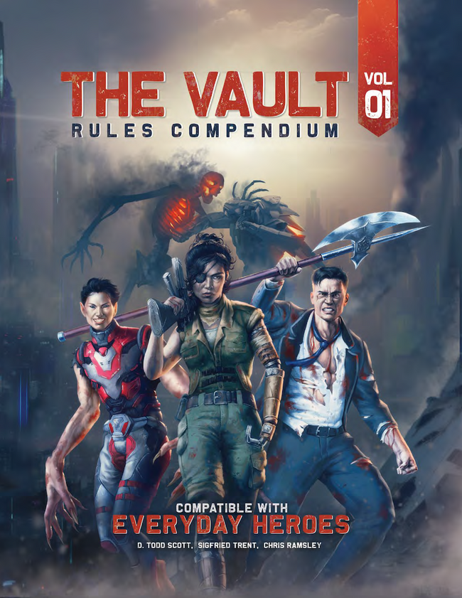 The Vault Volume 1 - Rules Compendium (Everyday Heroes) - Collectors World Toys Hover Image