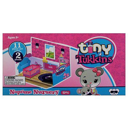 Tiny Tukkins - Mouse Nap-time Nursery Set - Collectors World Toys