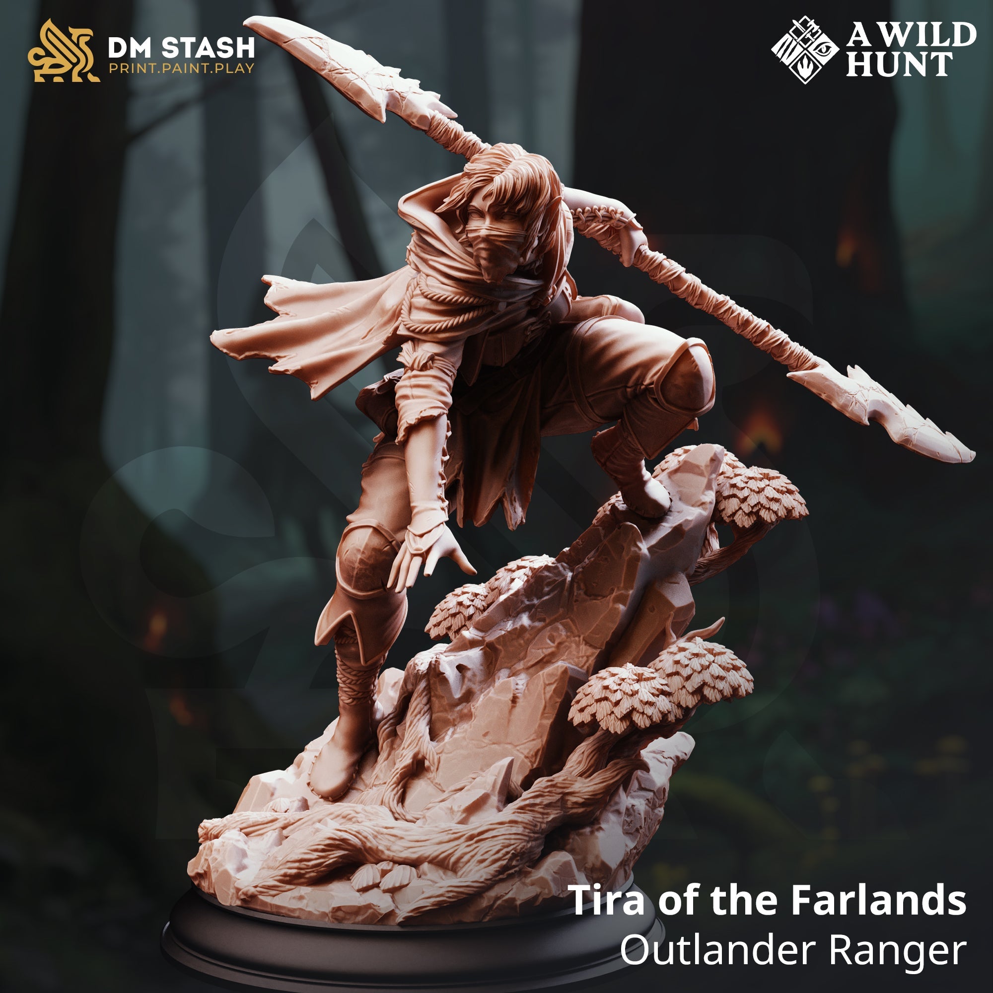 Tira of the Farlands, Outlander Ranger (Female Elf Ranger) Main image
