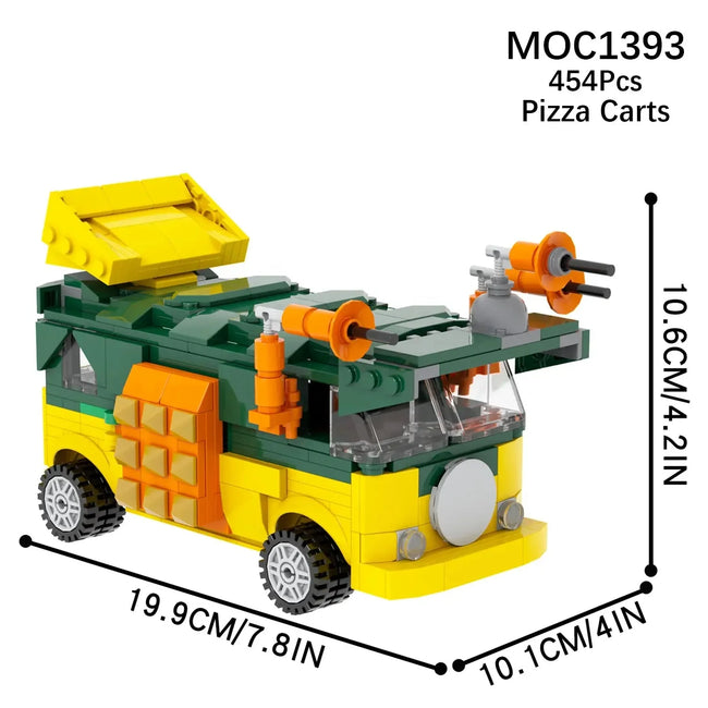 TMNT Pizza Van - Collectors World Toys Hover Image