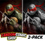 TEENAGE MUTANT NINJA TURTLES #1 (JAY FERGUSON EXCLUSIVE VIRGIN VARIANT A & B SET) ~ IDW TMNT