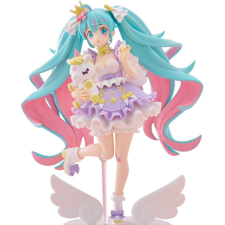 Hatsune Miku Yumekawa Princess Lavender Ver. Tenitol Figure Main image