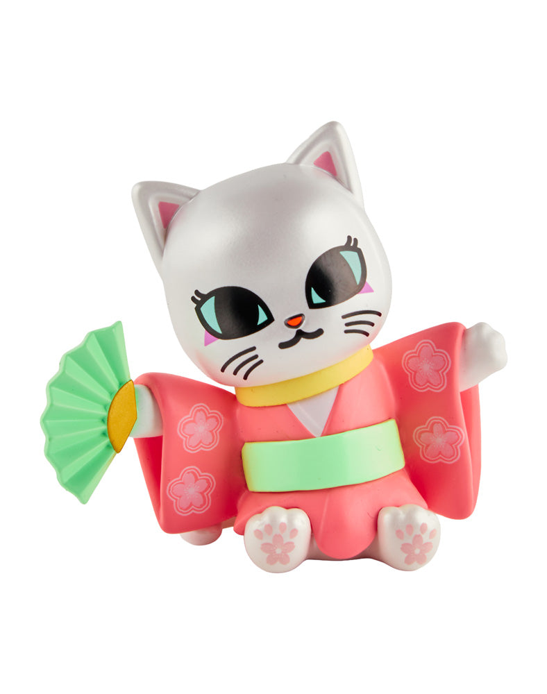 tokidoki Cherry Blossom Cats Blind Box – Kawaii Cat Collectible Figure Secondary image