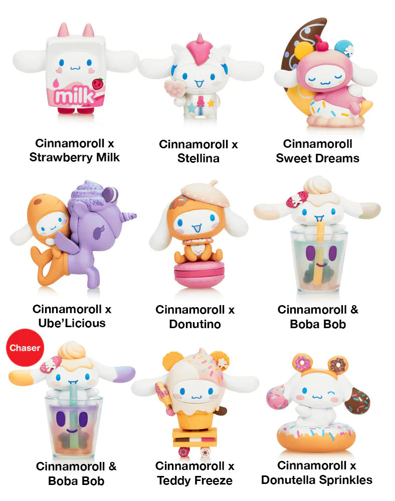 tokidoki x Cinnamoroll Sweet Treats Blind Box (1 Blind Box) - Collectors World Toys