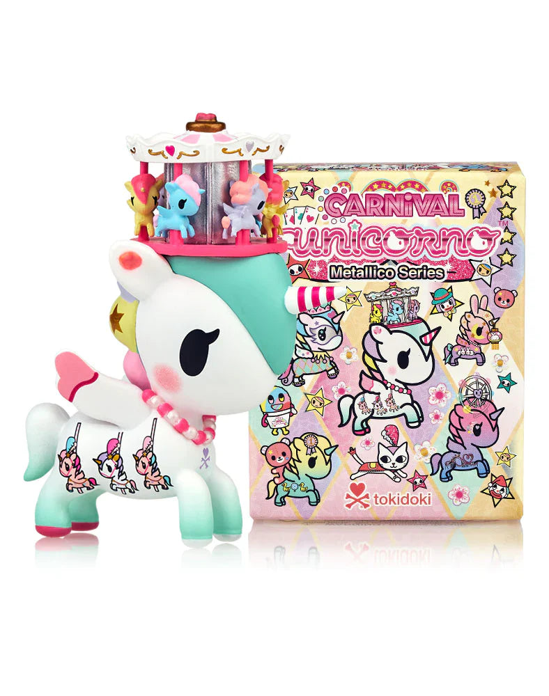 tokidoki Carnival Unicorno Metallico Blind Box (1 Blind Box) - Collectors World Toys