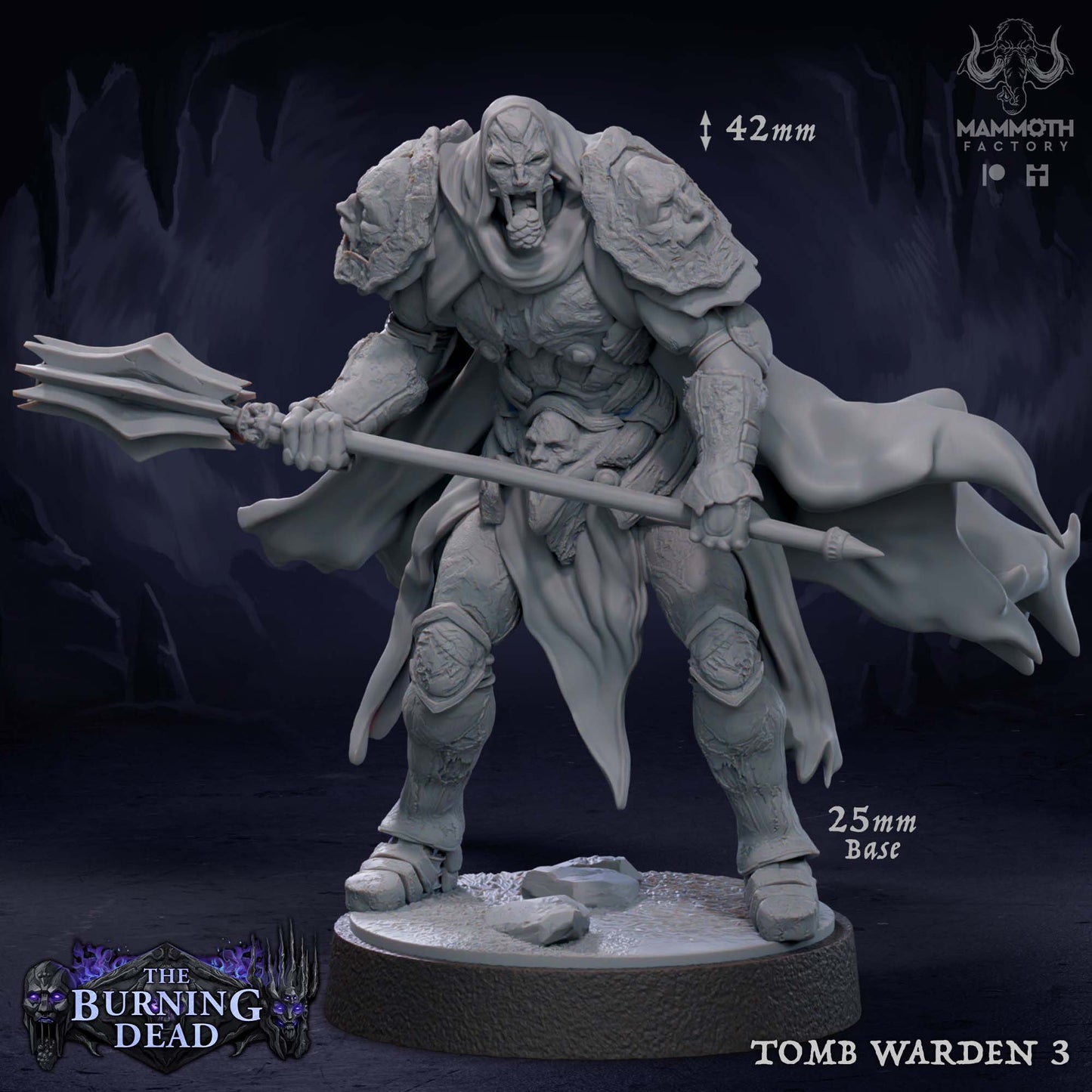 Tomb Warden: Sculpt 3 (Living Statue / Golem)