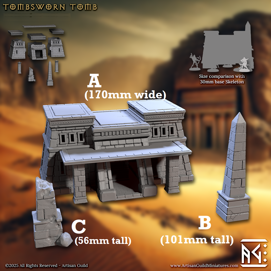 Tombsworn Desert Tomb (Terrain) Main image