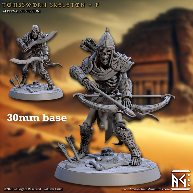 Tombsworn Skeleton: Sculpt F - Hover Image