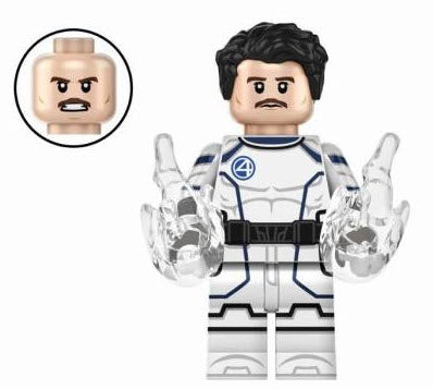 Mister Fantastic (Space Suit) Custom Minifig - Collectors World Toys Hover Image