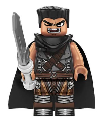 Guts Custom Minifig – Berserker Warrior from Berserk - Collectors World Toys