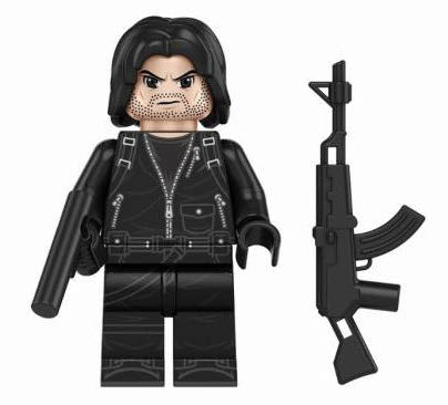 Winter Soldier Custom Minifig - Collectors World Toys