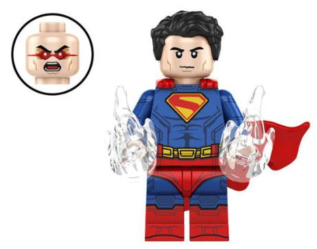 Super man Custom Minifig - Collectors World Toys Hover Image