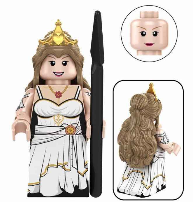 Greek Queen Goddess Custom Minifig Main image