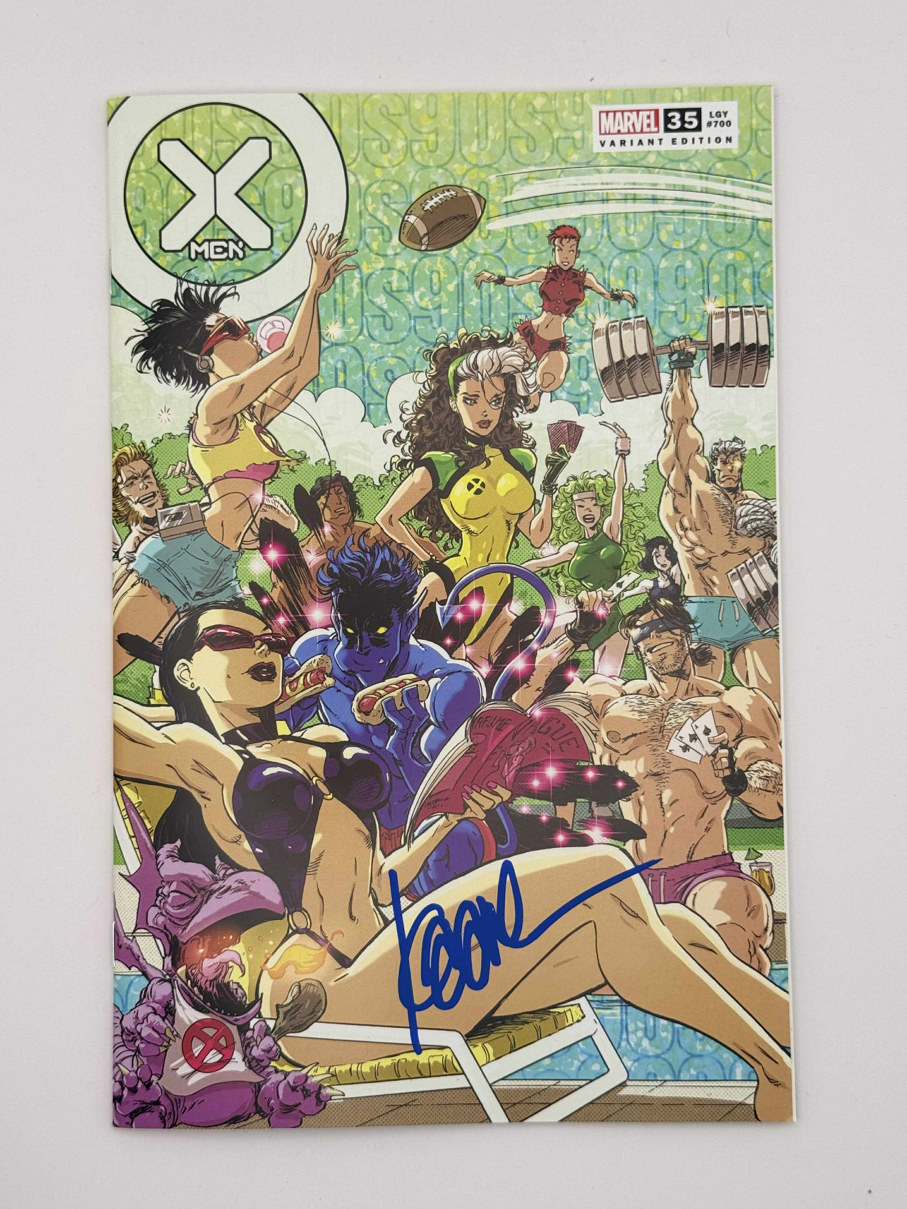 [Signed by Kaare Andrews] X-MEN #35 Unknown Comics Kaare Andrews Exclusive Var [IN STOCK] - Collectors World Toys Main image