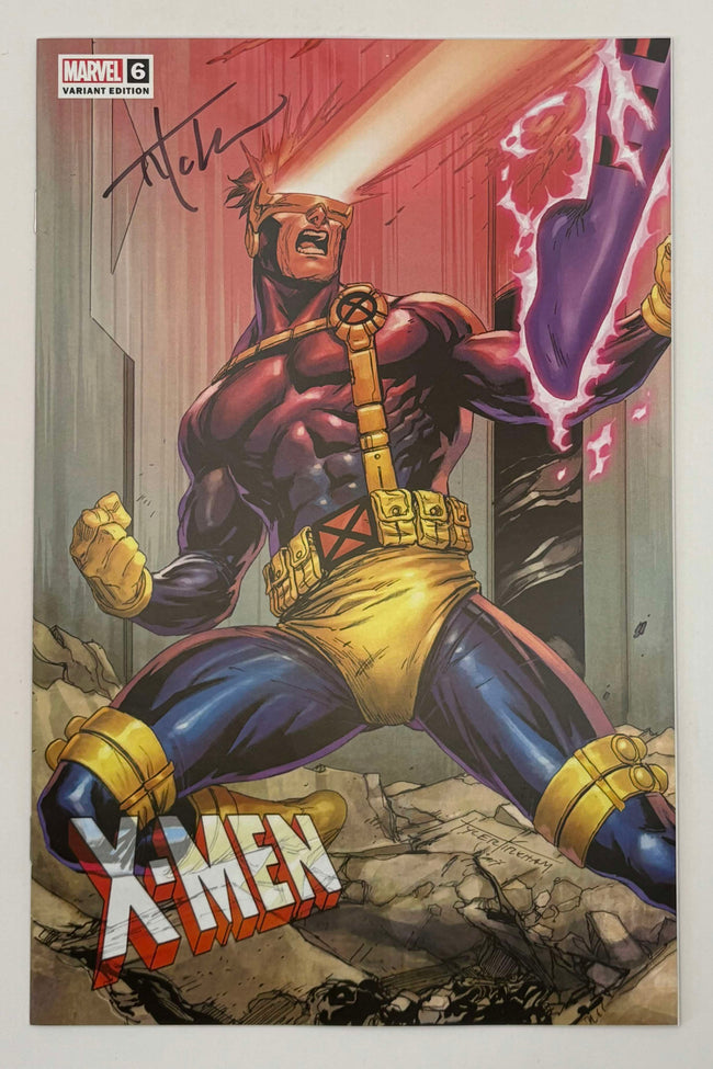 [Signed by Tyler Kirkham] X-MEN #6 Tyler Kirkham Unknown Connecting Cover Excl Var Hover Image