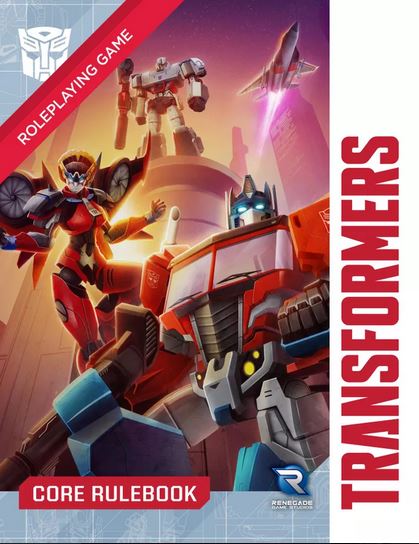 Transformers RPG Core Rulebook Main image
