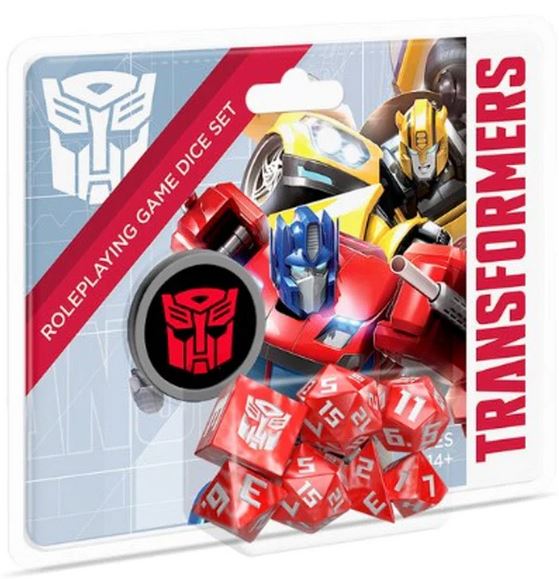 Transformers RPG Dice Set - Collectors World Toys Hover Image