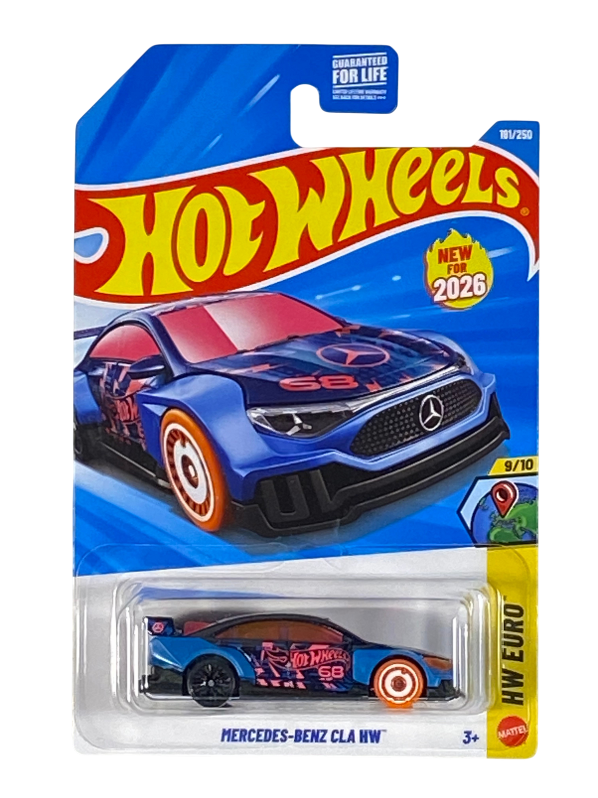 Hot Wheels Mercedes-Benz CLA HW | Euro Series 9/10 Main image