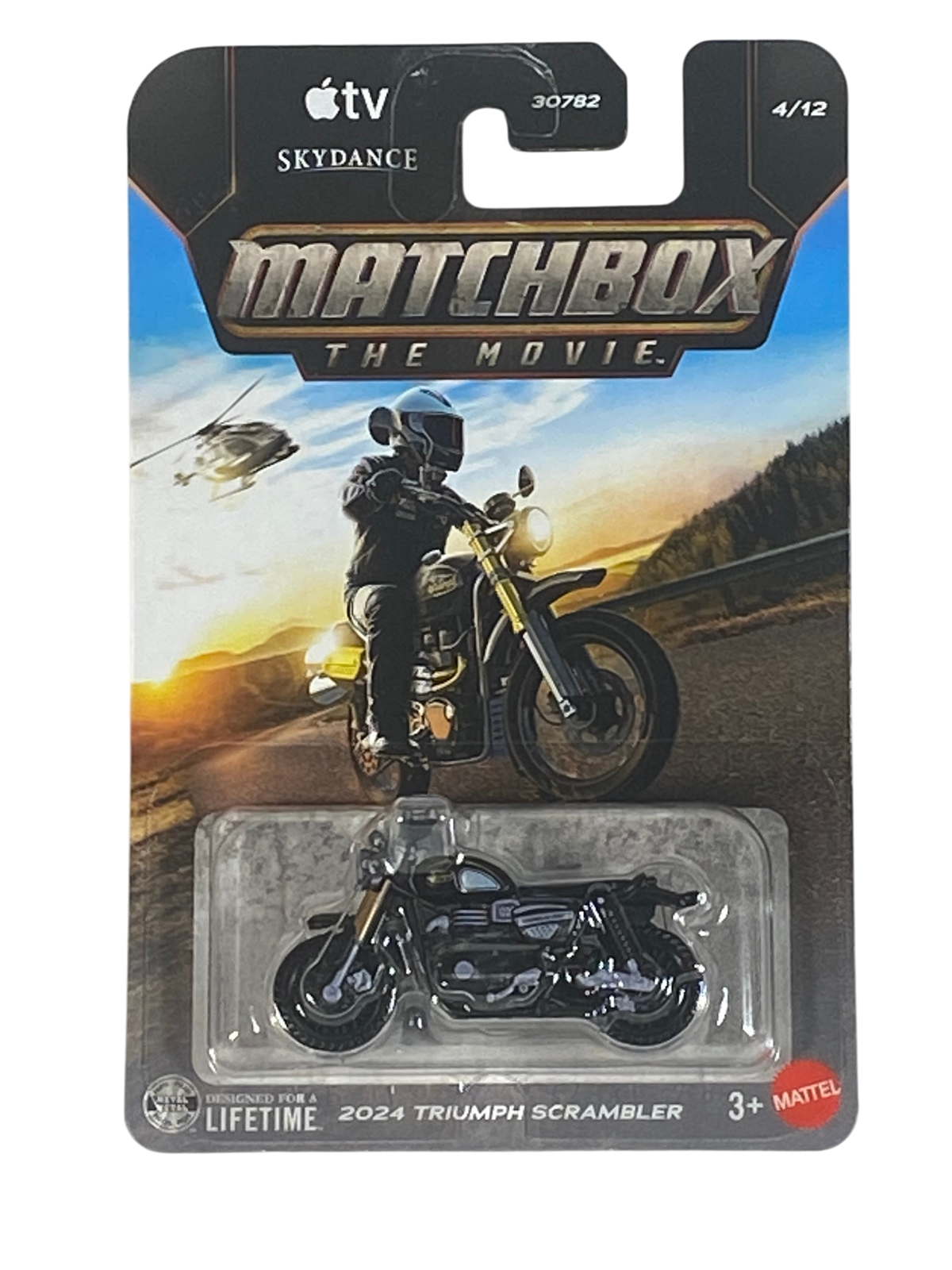 Matchbox 2024 Triumph Scrambler | Matchbox The Movie Series 4/12 Main image
