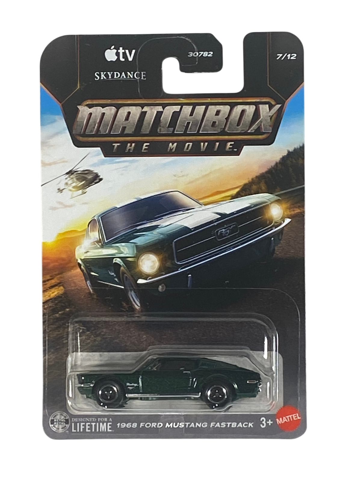 Matchbox 1968 Ford Mustang Fastback | Matchbox The Movie Series 7/12 Main image