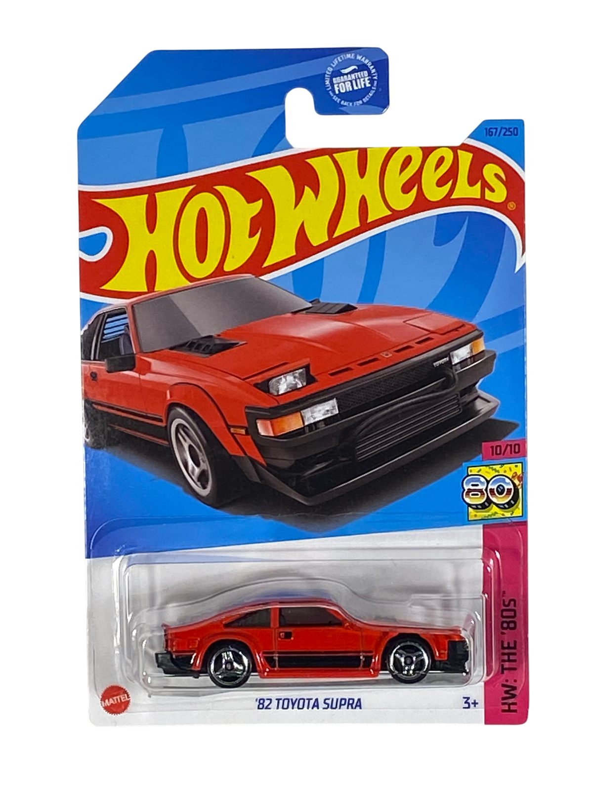 Hot Wheels '82 Toyota Supra | The '80s Series 10/10 Main image