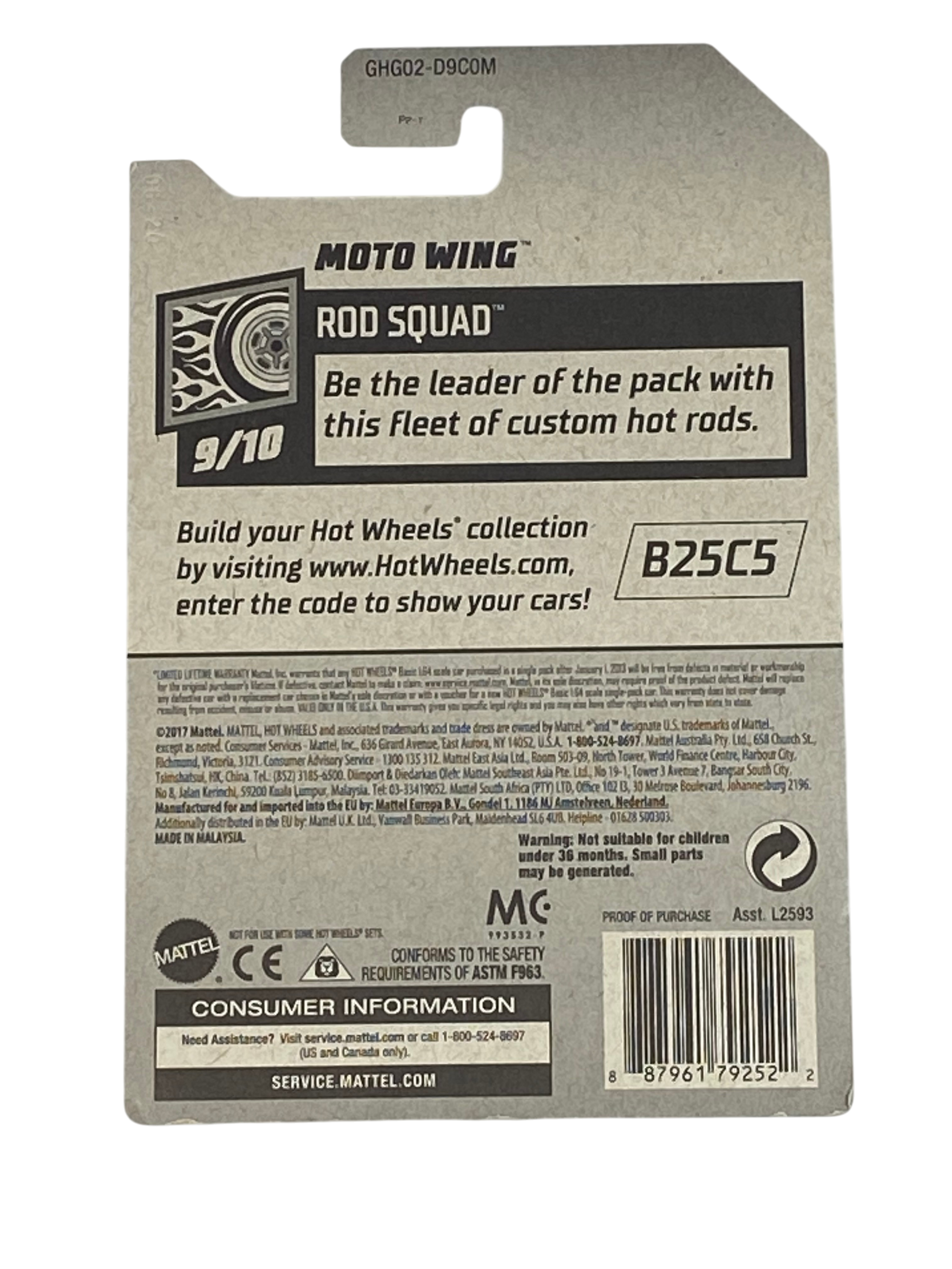 Hot Wheels Motto Wing | Rod Squad Series 9/10 Secondary image