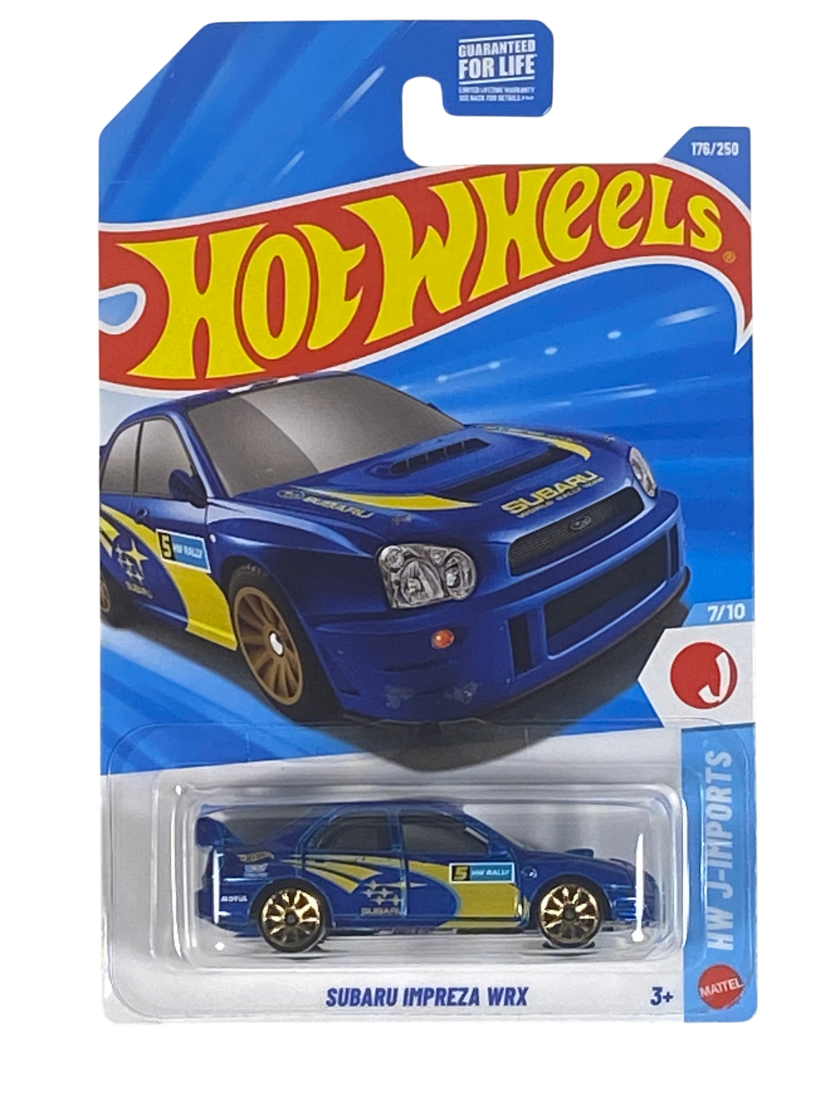 Hot Wheels Subaru Impreza WRX | J-Imports Series 7/10 Main image