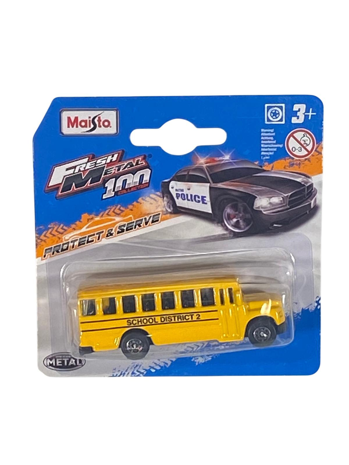 Maisto School Bus | Fresh Metal 100 Collection Main image