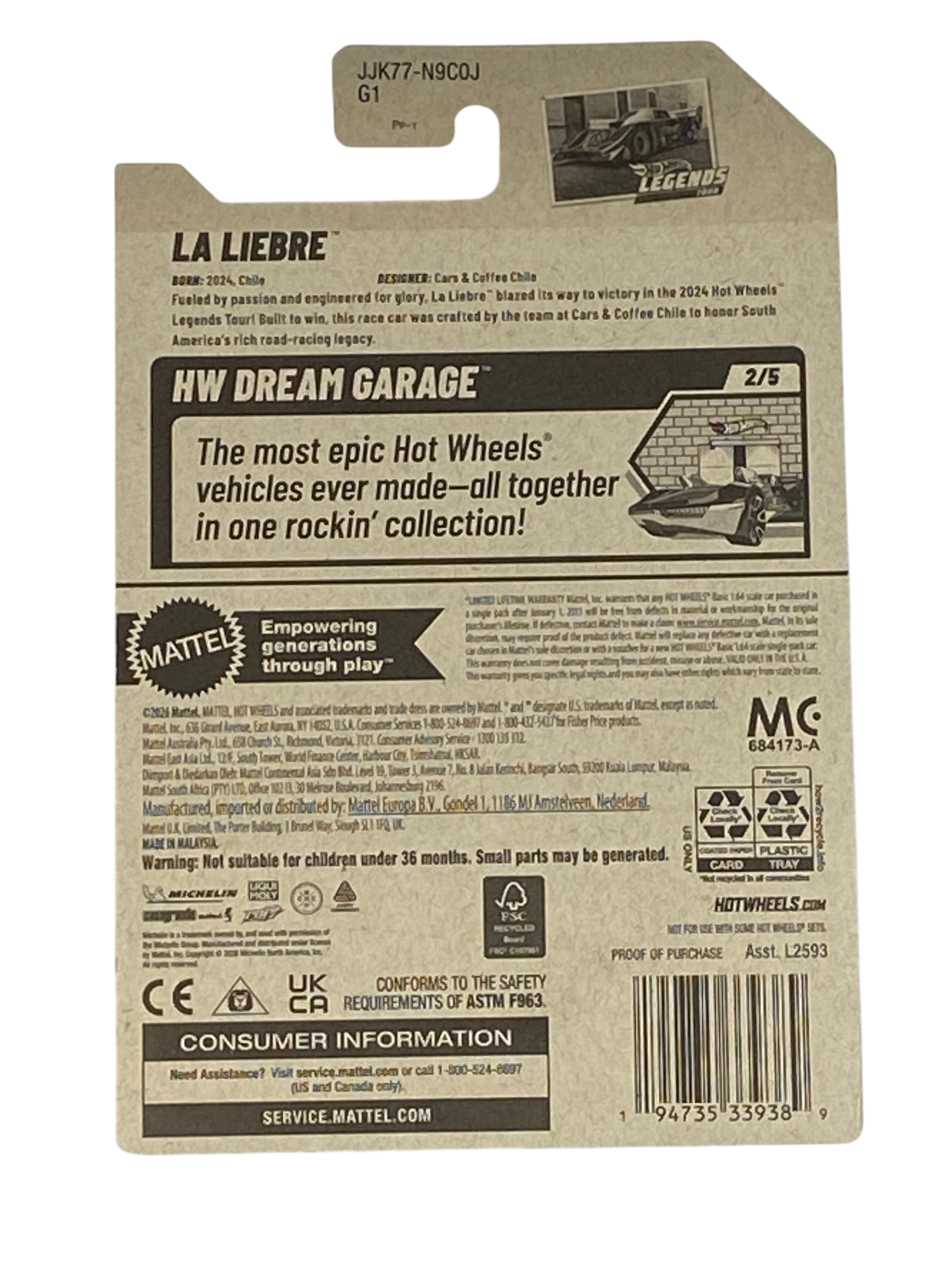 Hot Wheels La Liebre | Dream Garage Series 2/5 Secondary image