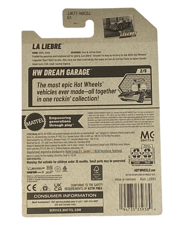 Hot Wheels La Liebre | Dream Garage Series 2/5