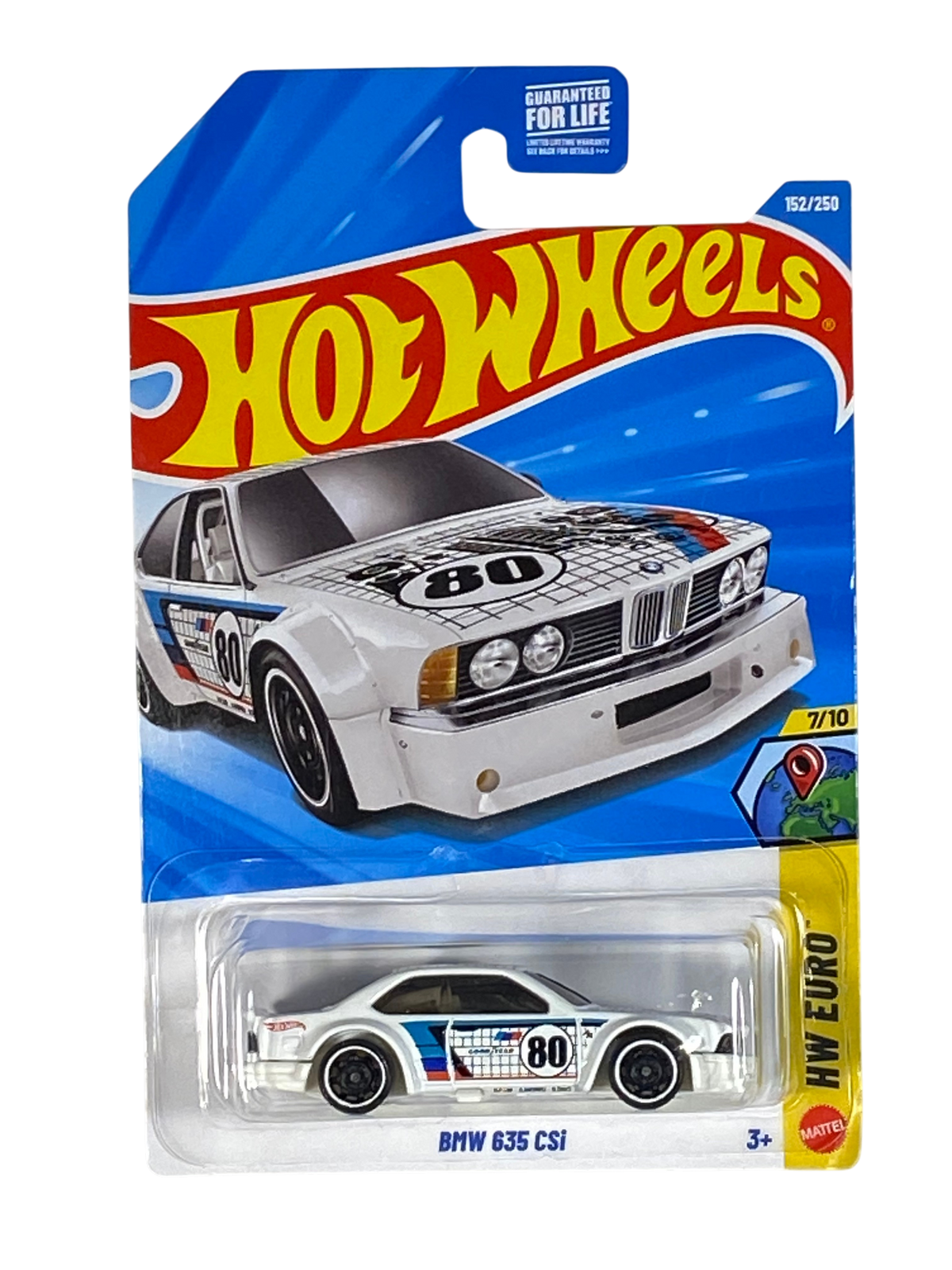 Hot Wheels BMW 635 CSi | Euro Series 7/10 Main image