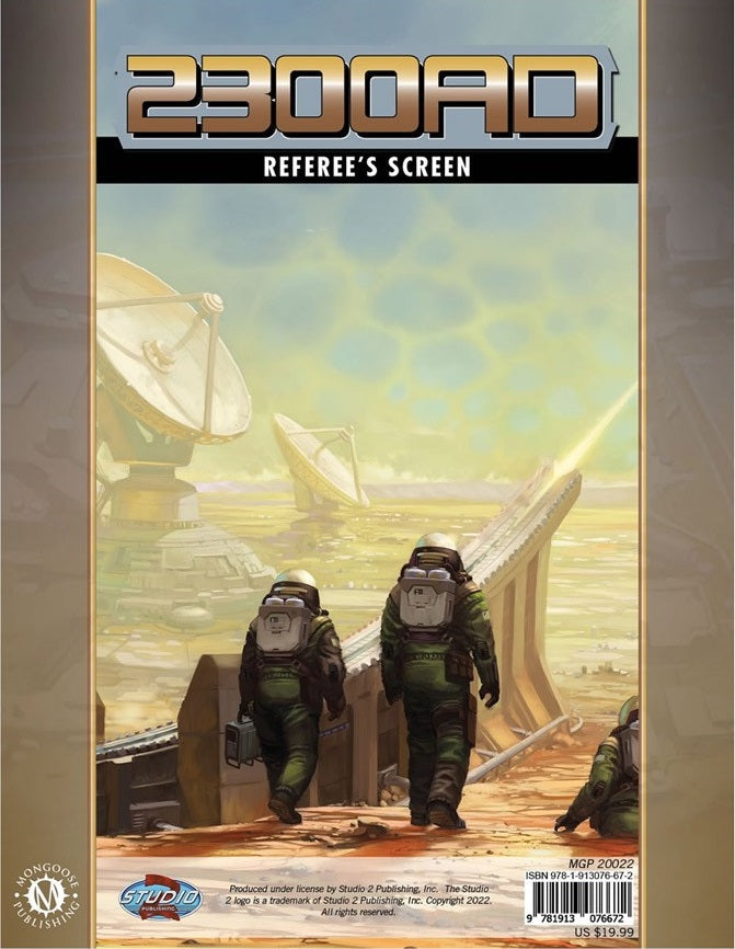 Traveller 2300AD Referee's Screen Main image