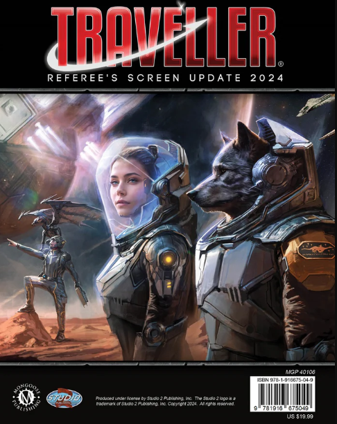 Traveller Referee's Screen 2024 - Collectors World Toys