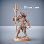 Triton Raider: Sculpt A (Male Merfolk Soldier) -