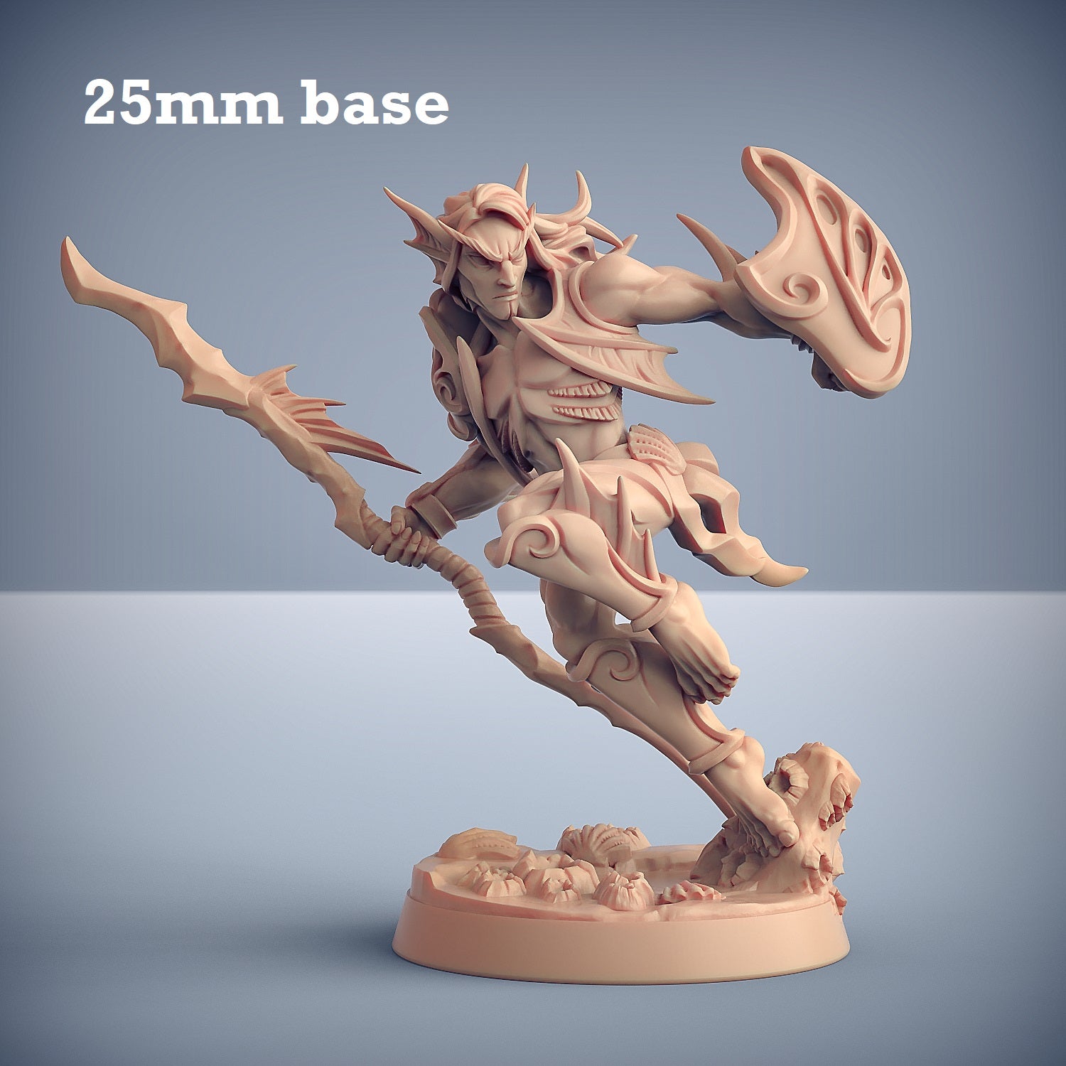 Triton Raider: Sculpt B (Male Merfolk Soldier) Main image