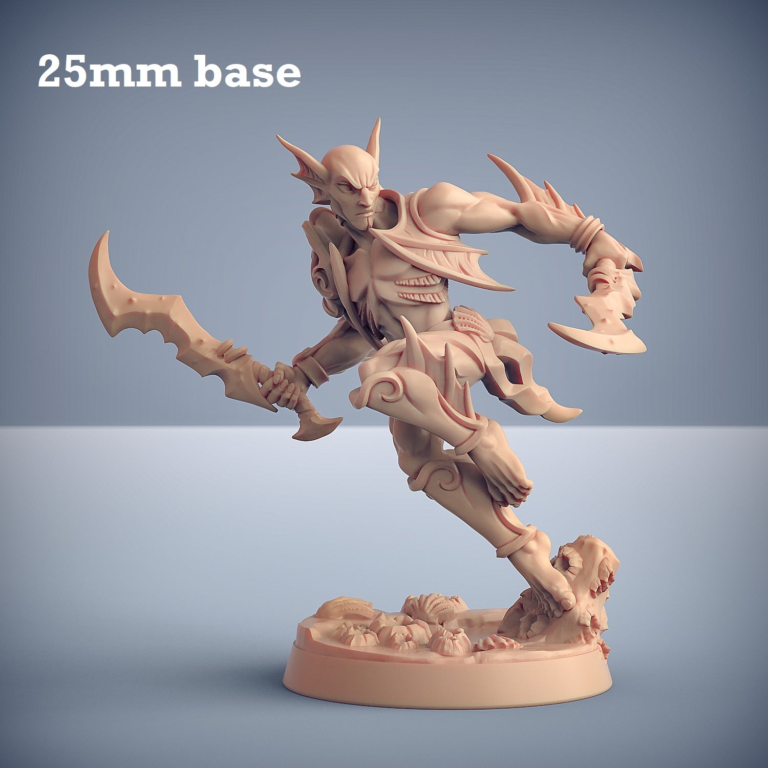 Triton Raider: Sculpt B (Male Merfolk Soldier)