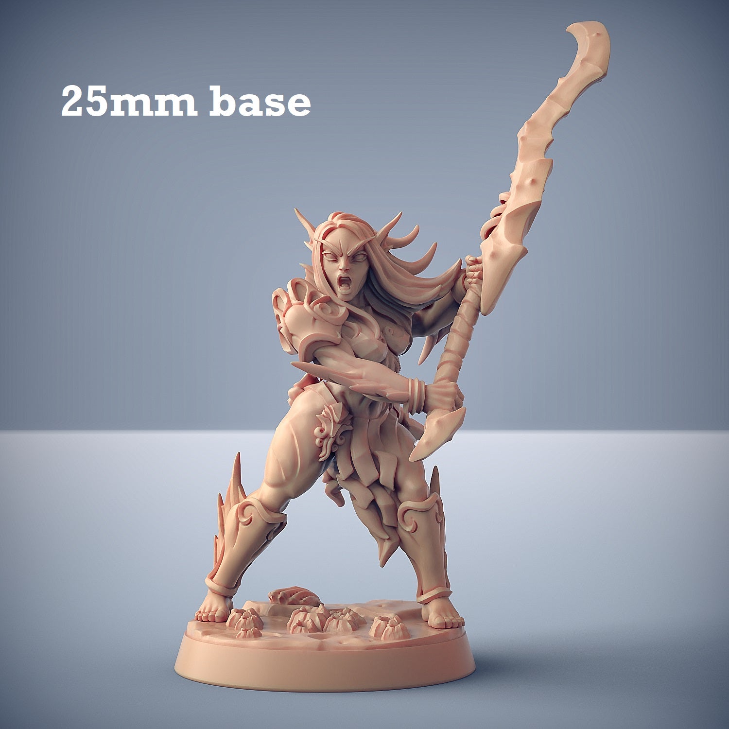 Triton Raider: Sculpt E (Female Merfolk Soldier) Main image