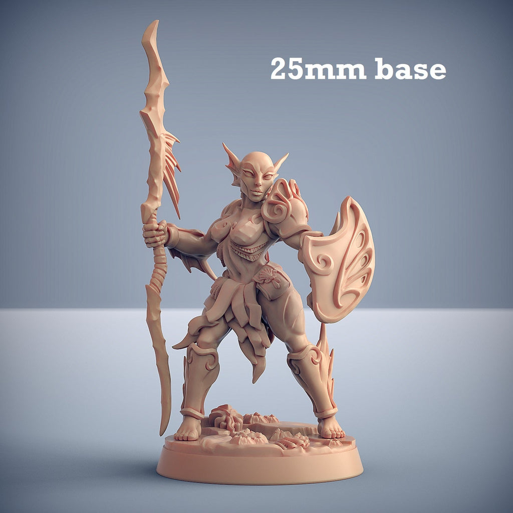 Triton Raider: Sculpt F (Female Merfolk Soldier) -