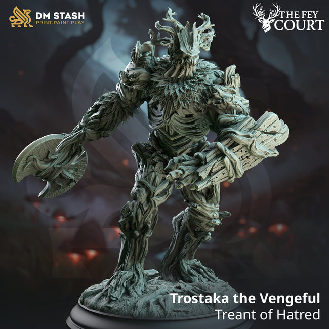 Trostaka the Vengeful, Treant of Hatred - Hover Image