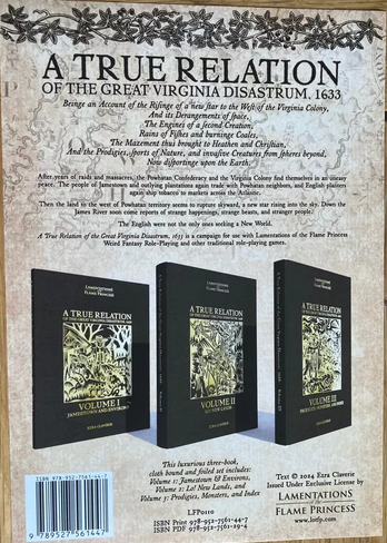 A True Relation of the Great Virginia Diastrum,  (3 volume set) - Collectors World Toys