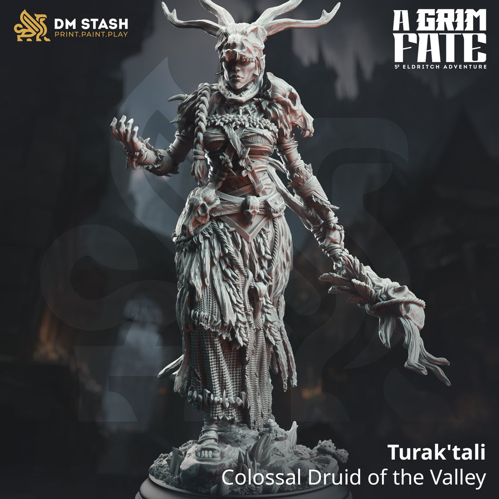 Turak'tali, Colossal Druid of the Valley (Female Goliath Druid) -