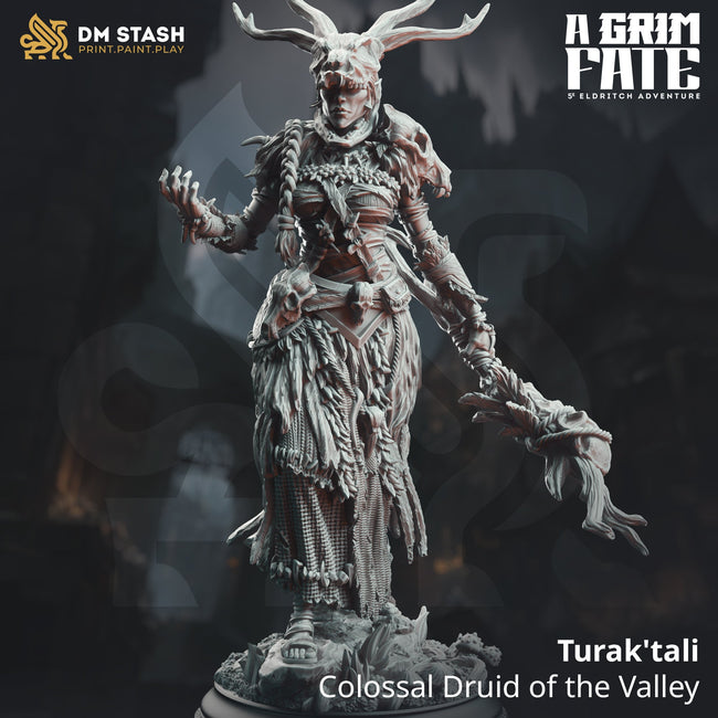 Turak'tali, Colossal Druid of the Valley (Female Goliath Druid) - Hover Image