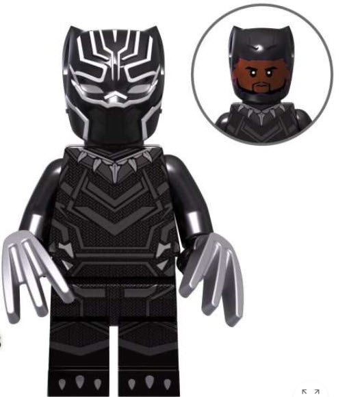 Stealth King Warrior Custom Minifig Main image